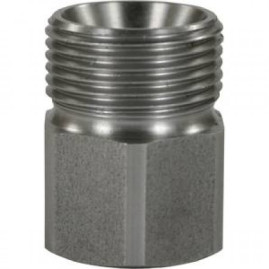 Переходник М22х1.5ш-3/8"г (нерж, 500бар) R+M