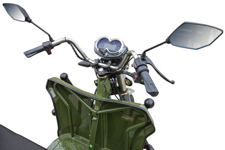 Трицикл электрический Rutrike D4 NEXT 1800 (зеленый)