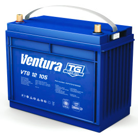 Тяговый аккумулятор Ventura VTG 12 105 FR (12В, 105Ач, Gel)