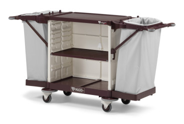 Тележка TTS MagicArt 22 Safety (без дверей, открытая, 2 держ. мешка, бежевый)