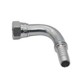 Фитинг высокого давления JIC (DN08, 3/4г, 90гр, оцинк) Robin