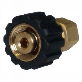 Переходник М22х1.5г-3/8"г (400бар, лат/пласт) R+M