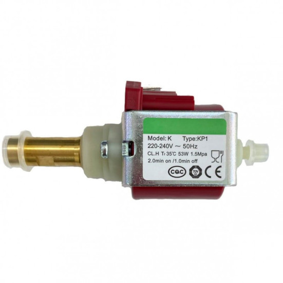 Помпа вибрационная TOR (ULKA, 53Вт, 220В, 15бар, 0.75л/мин, лат/пласт)