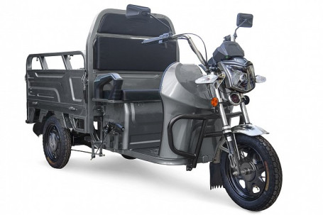 Трицикл электрический Rutrike Вояж К1 1200 60V800W (темно-серый)