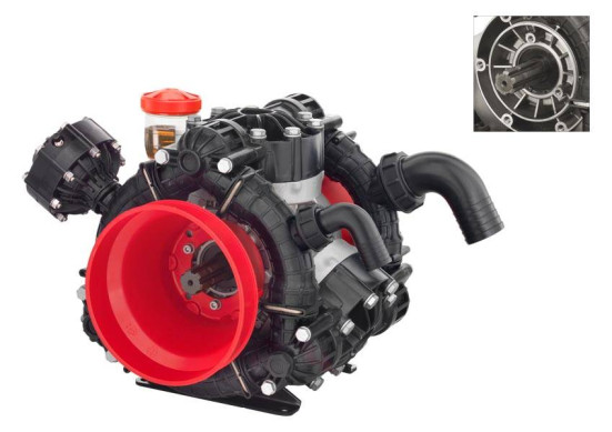 Мембранный насос AR 275 BP C/С (BlueFlex, 15 бар, 273.6 л/мин, ВОМ 1&quot;⅜)