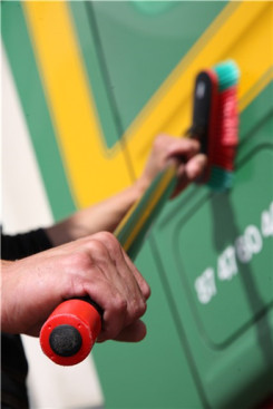 Ручка телескопическая Vikan (d32 мм, 157-278 см, черный)