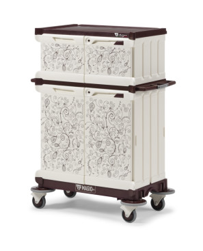 Тележка TTS MagicArt 25 Safety (закрытая, 2 ящика с дверьми, рисунок ANTHEA)