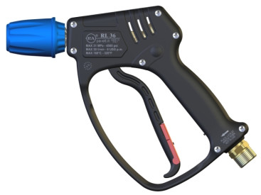 Пистолет с копьем и БРС RL36 (600мм, вх.М22ш, нерж, форсунка)