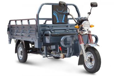 Трицикл электрический Rutrike Титан 2000 60V1500W (серый)