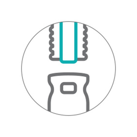 Сгон для окон TTS (45см, фиксир, нерж, резинка)