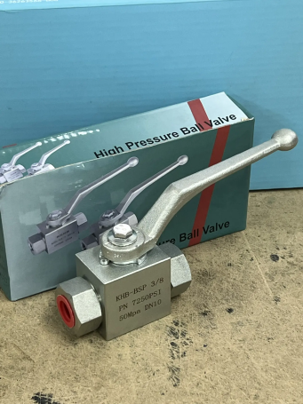 Кран гидравлический V2RH (3/8г-г, 500бар) RC (KHB-G3/8)