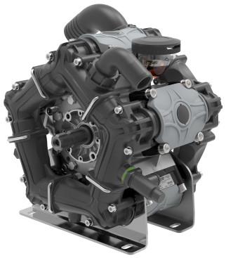 Мембранный насос Comet BPS 260 (20 бар, 247 л/мин, ВОМ 1"⅜-25 мм)