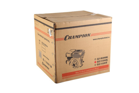 Двигатель бензиновый Champion G210HK