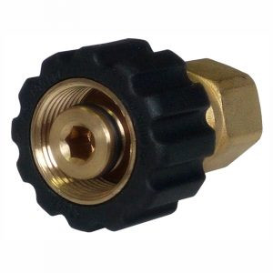 Переходник М22х1.5г-3/8"г (400бар, лат/пласт)