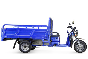 Трицикл электрический Rutrike Эксперт ПРО 2000 (темно-синий)