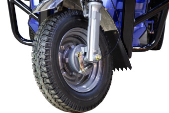 Трицикл электрический Rutrike Эксперт ПРО 2000 (темно-синий)