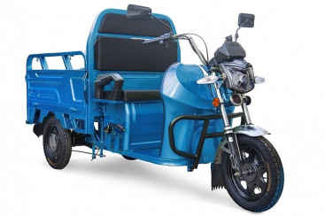 Трицикл электрический Rutrike Вояж К1 1200 60V800W (синий)
