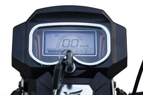 Трицикл электрический Rutrike Вояж К1 1200 60V800W (синий)