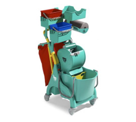 Тележка TTS Nick Plus 320 (1х28л, 2х4л, отжим Dry)