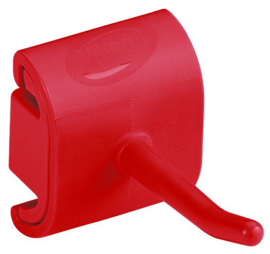 Гигиеничное настенное крепление Vikan (41мм, один крюк, красный)