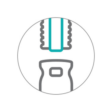 Сгон для окон TTS (55см, фиксир, нерж, резинка, зеленый)