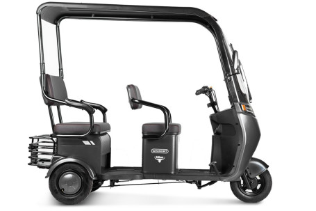 Трицикл электрический Rutrike Gelbert Bos (48/60V, 800W, черный) (0000274-3033)