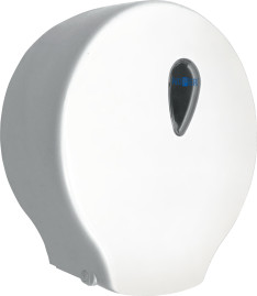 Диспенсер для туалетной бумаги Nofer 05004.W (малый, пластмассовый, белый)