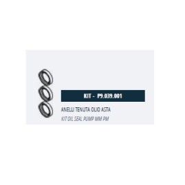 Комплект масляных уплотнений Mazzoni насоса MM, PM (3 порш.)