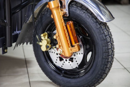 Трицикл электрический Rutrike Дукат 1500 60V1000W (темно-серый)