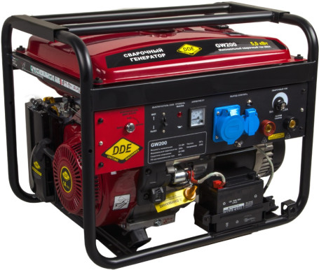 Генератор бензиновый сварочный DDE GW200