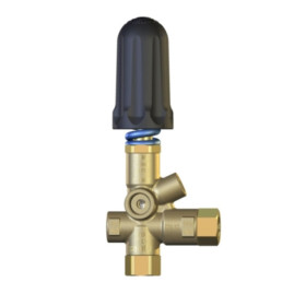 Регулятор давления PA Pulsar 4R (280бар, 40л/мин, 3/8"г-3/8"г, By-pass 3/8"г, отв. маном. 1/4"г)