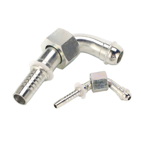 Фитинг высокого давления DK (DN06, М10х1г, 90гр, оцинк) RC