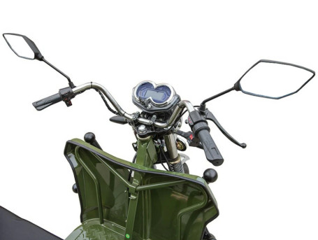 Трицикл электрический Rutrike D4 Next 1800 60V1500W (черный матовый)