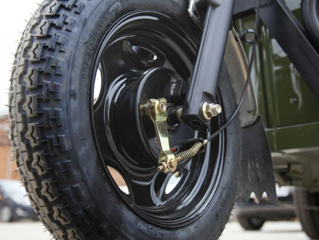 Трицикл электрический Rutrike D4 Next 1800 60V1500W (черный матовый)