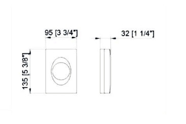 Диспенсер гигиенических пакетов Nofer (пластик, черный)