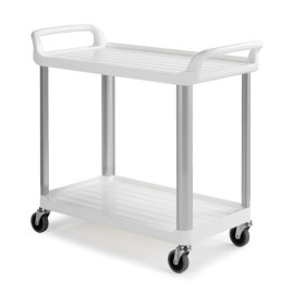 Тележка TTS Shelf 3730 (2 полки, колеса d125мм, серый)