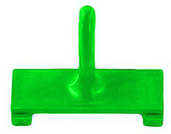 Крючок Schavon (58мм, зеленый)