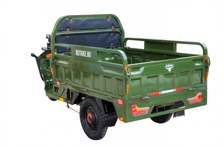 Трицикл электрический Rutrike Дукат 1500 60V1000W (зеленый)