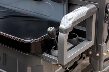 Трицикл электрический Rutrike D5 КАБИНА гидравлика (темно-синий матовый)