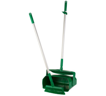 Набор "Щетка с совком" Vikan (350мм, зеленый)