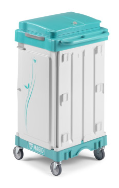 Тележка TTS Mini Magic 420S (дверь, 2 выдвижных ящика)