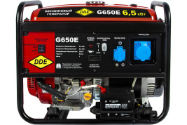 Генератор бензиновый DDE G650Е