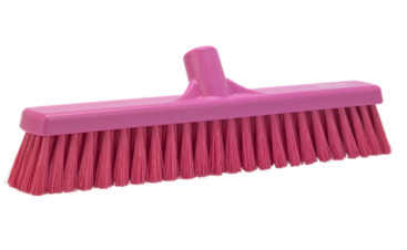 Щетка подметальная Vikan (410мм, розовый)