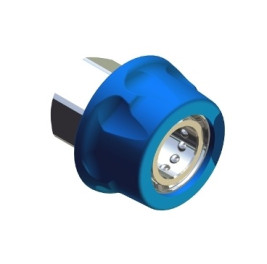 Байонет ARS178 (1/2"г, 250бар, нерж, синий, DN12) PA