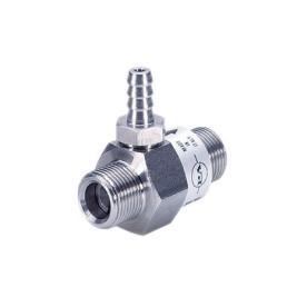 Эжектор без дозировки PA (350бар, 3/8ш-ш, D=2.3мм, нерж)