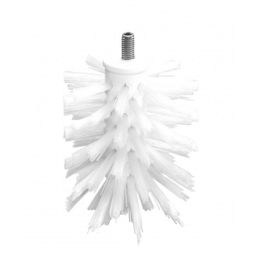 Ерш для труб Haug Bursten (Д 80мм, на резьбе, белый)