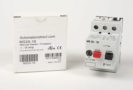 Выключатель трехфазный MS25 (10-16А) Wimex