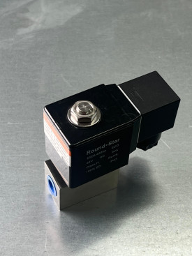 Клапан электромагнитный DN 2.0 (180 бар, 1/4г-г, нерж, 24В) TITAN