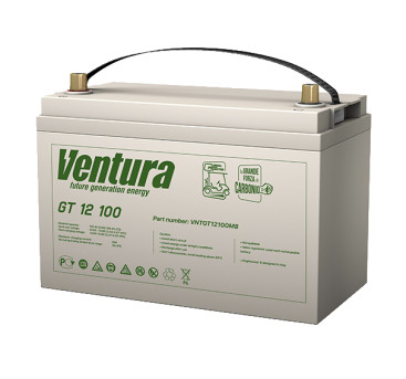 Тяговый аккумулятор Ventura GT 12 100 (12В, 112Ач, AGM)