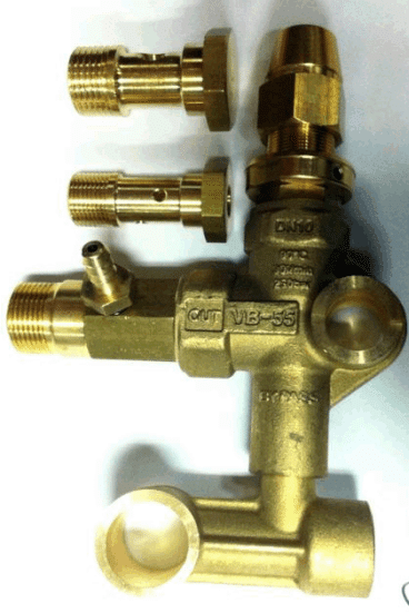 Регулятор давления PA VB55 (220бар, 30л/мин, 1/2"г-М22х1.5ш, X:4.5, Y:62-65.5)